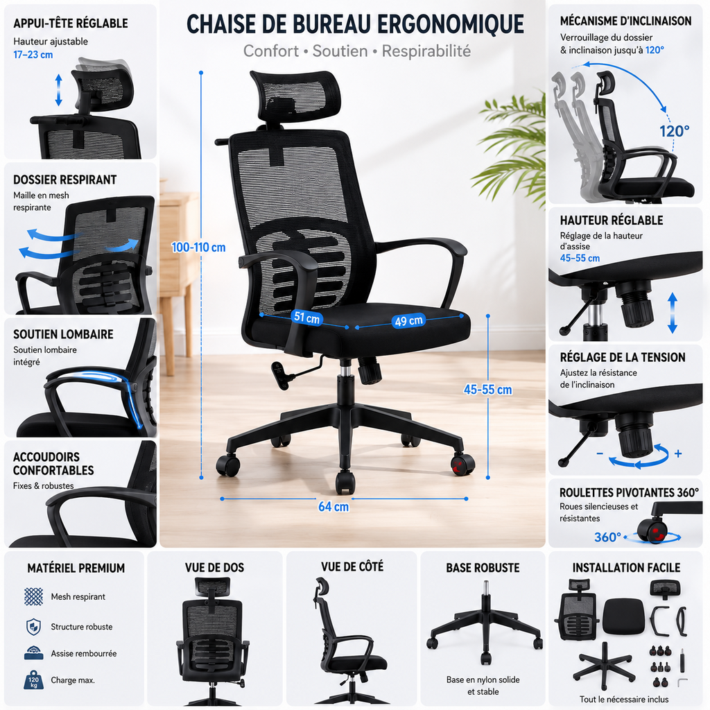 Ergonomique
